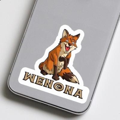 Wenona Sticker Fuchs Laptop Image