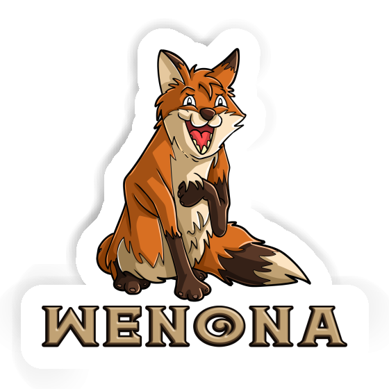 Fox Sticker Wenona Notebook Image