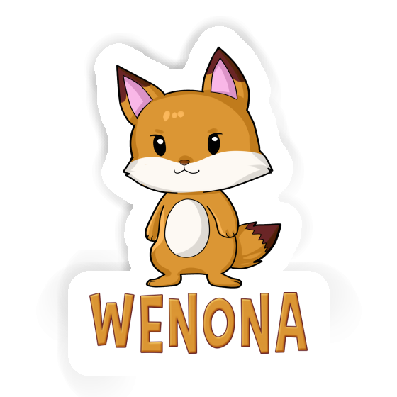 Sticker Wenona Fox Gift package Image