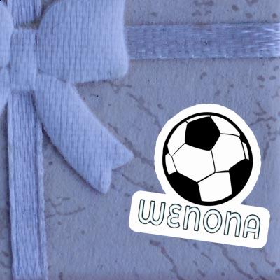 Soccer Sticker Wenona Notebook Image