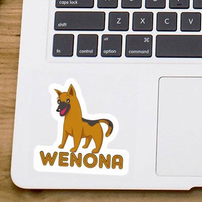 Schäferhund Sticker Wenona Laptop Image
