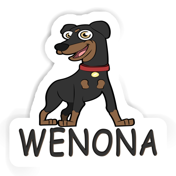 Sticker Wenona German Pinscher Gift package Image
