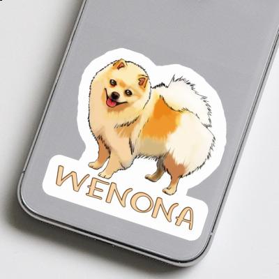 German Spitz Sticker Wenona Laptop Image