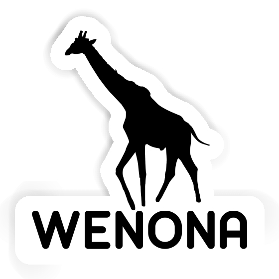 Sticker Giraffe Wenona Image