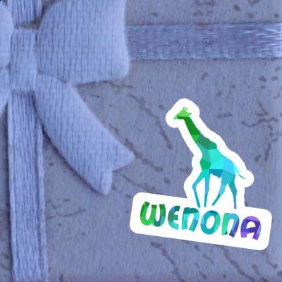 Autocollant Girafe Wenona Gift package Image