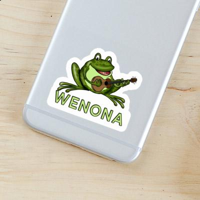 Sticker Wenona Guitar Frog Image