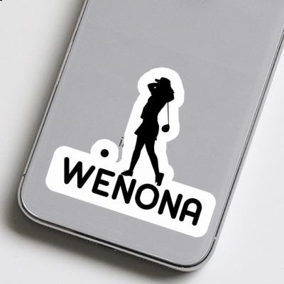 Golferin Sticker Wenona Image