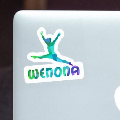 Wenona Sticker Gymnast Image