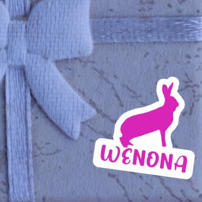 Wenona Sticker Rabbit Notebook Image
