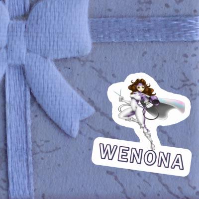 Wenona Sticker Hairdresser Notebook Image