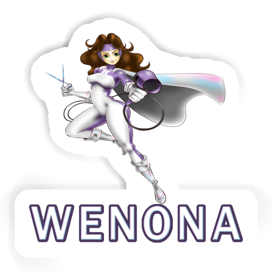 Wenona Sticker Hairdresser Image