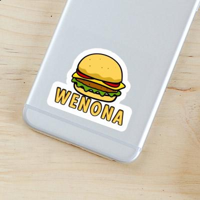 Autocollant Wenona Hamburger Notebook Image