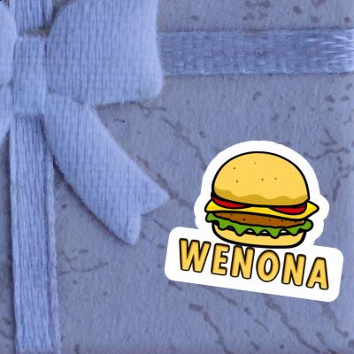 Autocollant Wenona Hamburger Gift package Image
