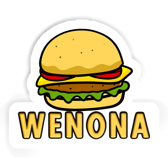 Aufkleber Beefburger Wenona Image