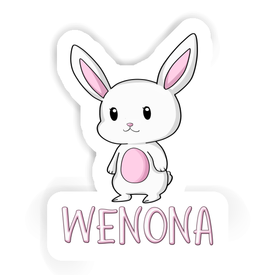 Sticker Wenona Hase Notebook Image