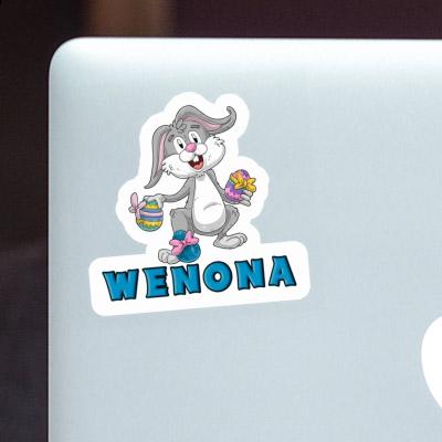 Aufkleber Osterhase Wenona Laptop Image