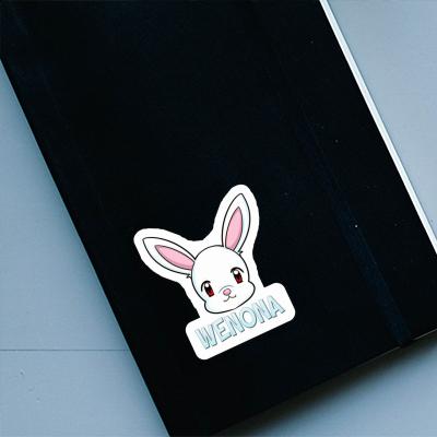 Sticker Rabbithead Wenona Notebook Image