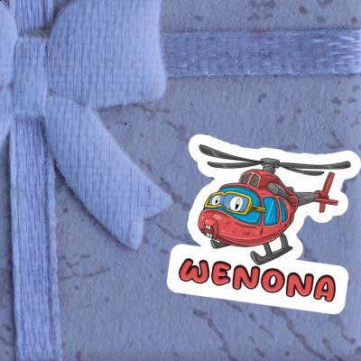 Helicopter Sticker Wenona Image