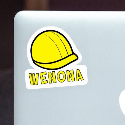 Sticker Wenona Bauhelm Laptop Image