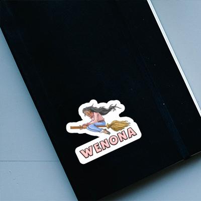 Sticker Hexe Wenona Laptop Image