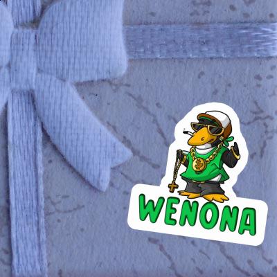 Sticker Wenona Hip-Hop Penguin Image
