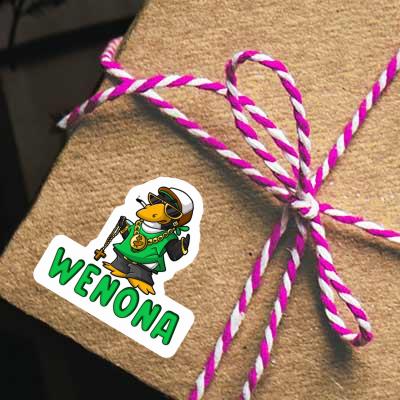 Pingouin hip-hop Autocollant Wenona Gift package Image
