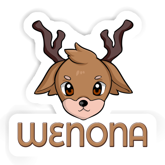 Sticker Deer Wenona Notebook Image
