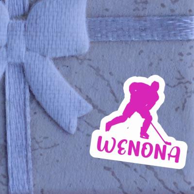Sticker Wenona Eishockeyspielerin Image