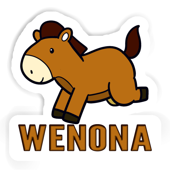 Sticker Wenona Horse Gift package Image