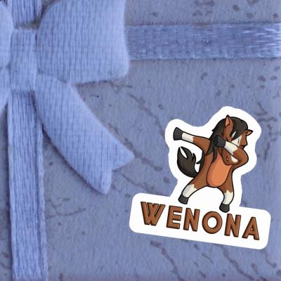 Sticker Wenona Pferd Notebook Image