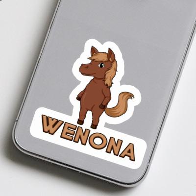 Pferd Sticker Wenona Notebook Image