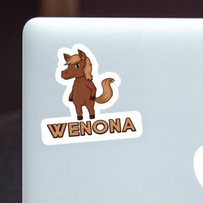 Sticker Horse Wenona Laptop Image