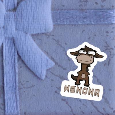 Wenona Sticker Standing Horse Image