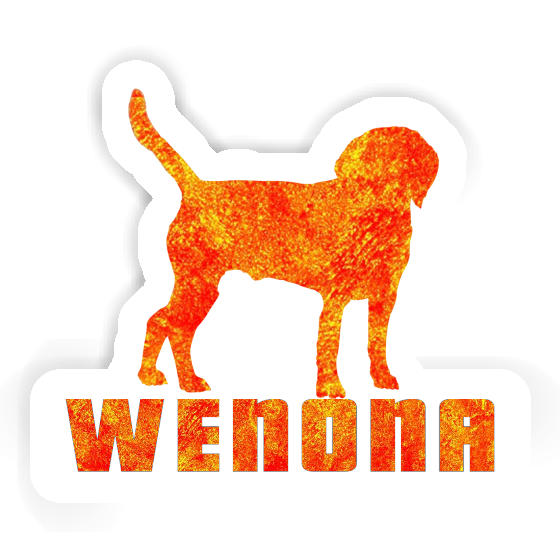 Aufkleber Hund Wenona Gift package Image