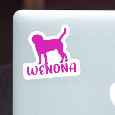 Sticker Hund Wenona Gift package Image