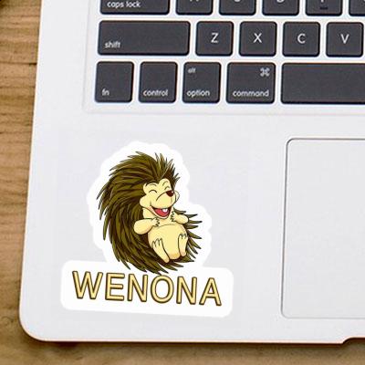 Sticker Hedgehog Wenona Laptop Image