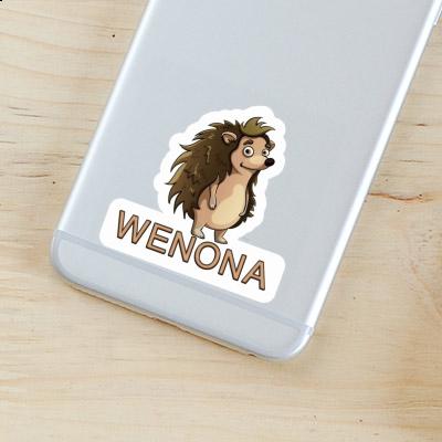 Wenona Sticker Hedgehog Laptop Image