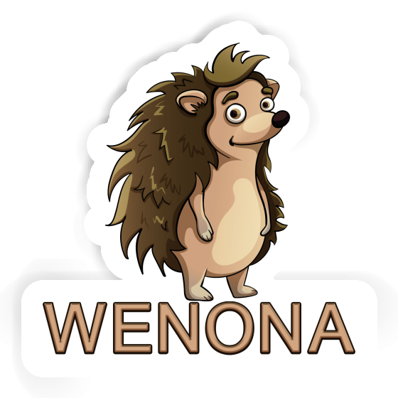 Sticker Igel Wenona Gift package Image