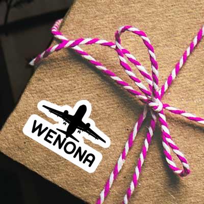 Sticker Jumbo-Jet Wenona Notebook Image