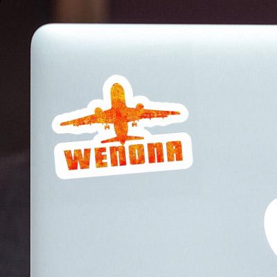 Sticker Jumbo-Jet Wenona Notebook Image