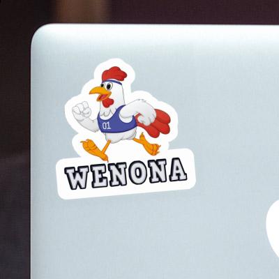 Jogger Sticker Wenona Laptop Image