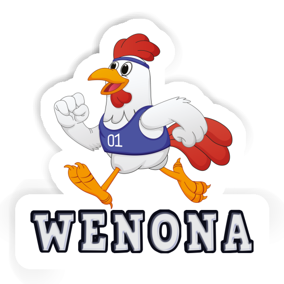 Jogger Sticker Wenona Notebook Image