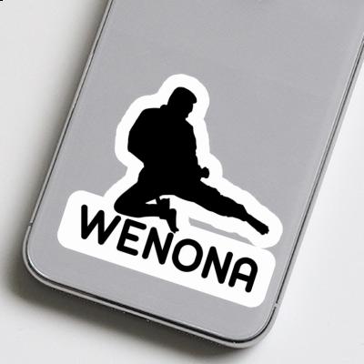 Sticker Wenona Karateka Notebook Image