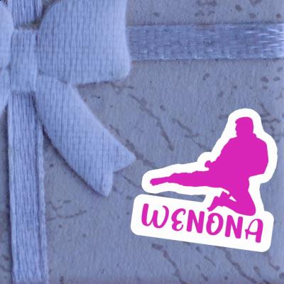 Wenona Sticker Karateka Notebook Image