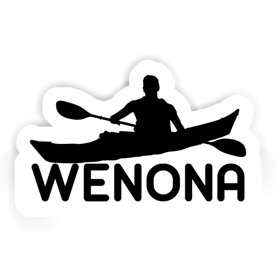 Sticker Kayaker Wenona Image