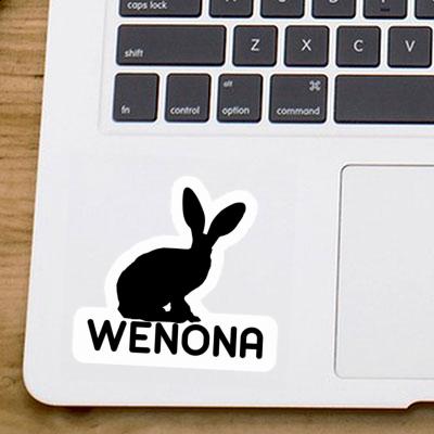 Aufkleber Wenona Kaninchen Laptop Image