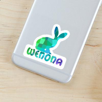 Sticker Rabbit Wenona Gift package Image