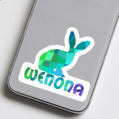 Wenona Sticker Hase Notebook Image