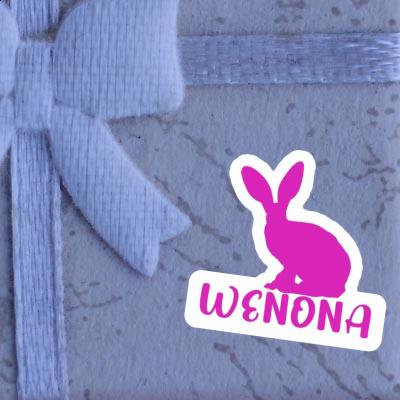 Sticker Wenona Rabbit Notebook Image