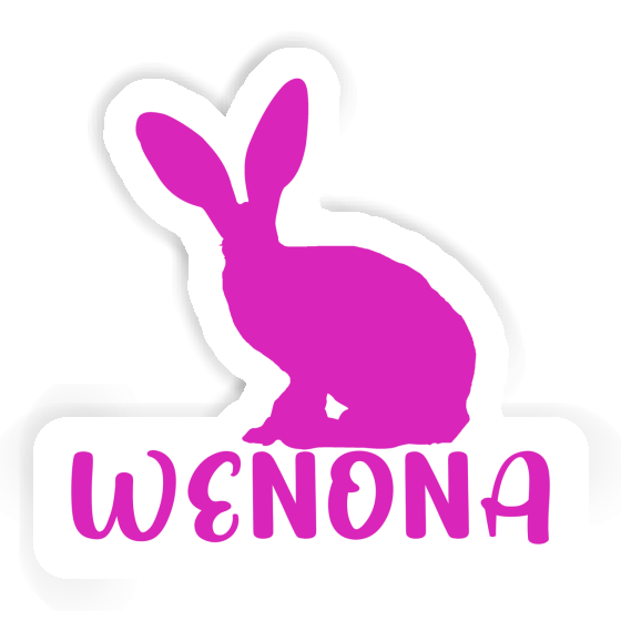 Wenona Sticker Hase Notebook Image